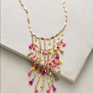 Anthropologie serephina tassel necklace